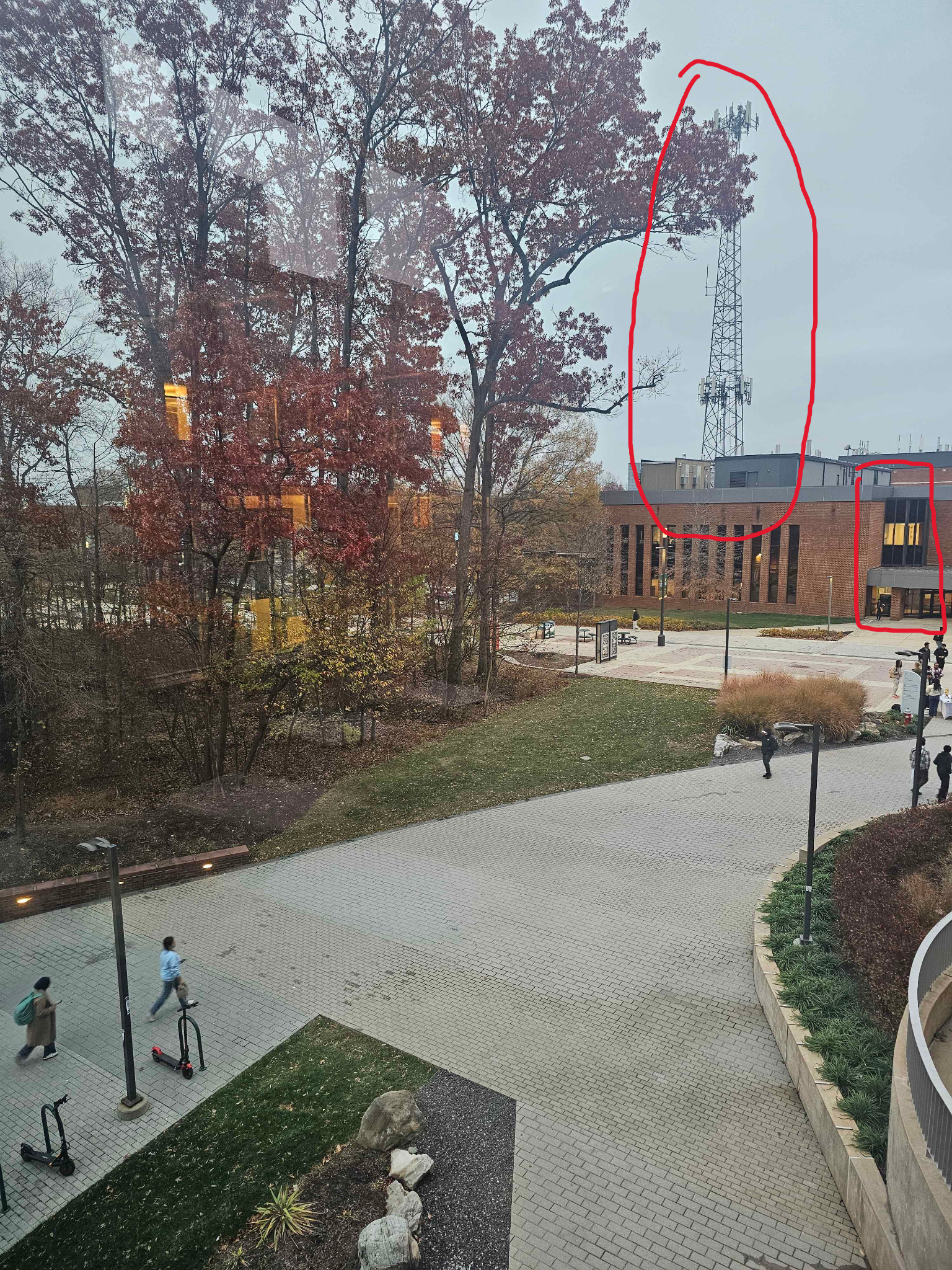 Campus detail with similar architecture