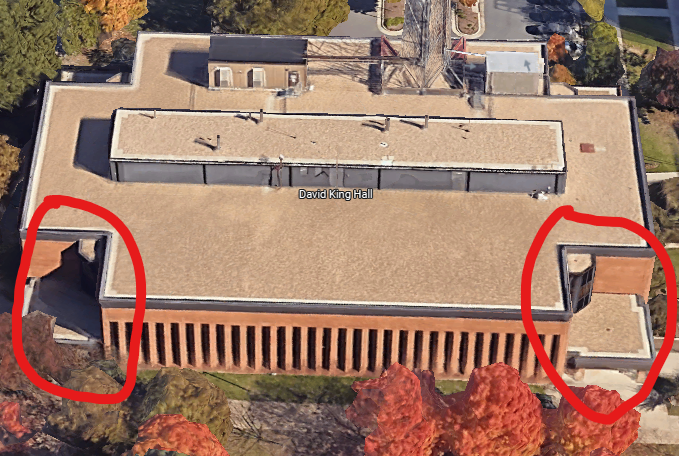 Cell tower and rooftop alignment